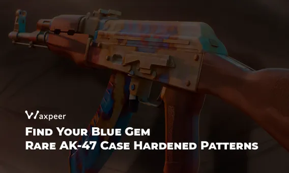 Rare AK-47 Case Hardened Patterns in CS2