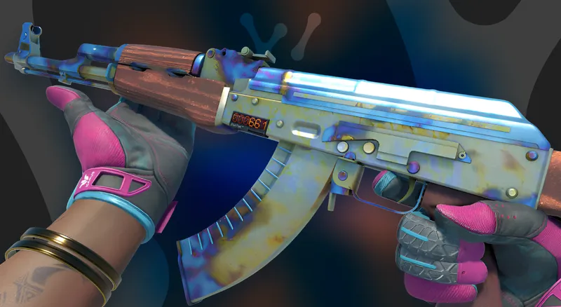 AK-47 Case Hardened  Blue Gem
