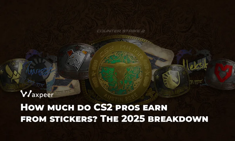 How Much Money CS2 Pro Players Make From Sticker Sales