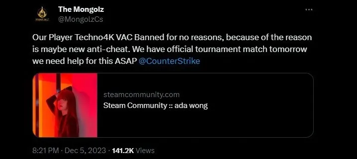 Valve Addresses CS2 False Ban-Wave 2