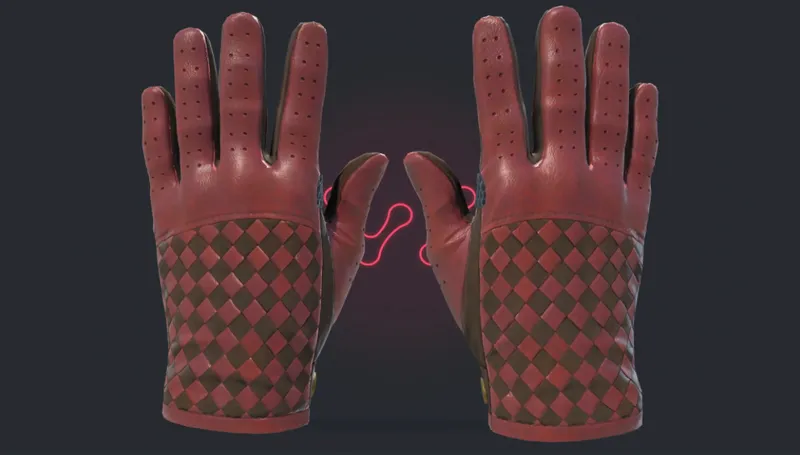 Driver Gloves | Crimson Weave en CS2