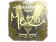 Sticker | mezii (Gold, Champion) | Austin 2025