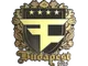 Sticker | FaZe Clan (Gold) | Budapest 2025