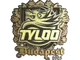 Sticker | TYLOO (Gold) | Budapest 2025
