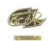 Sticker | acoR (Gold) | Copenhagen 2024