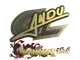Sticker | aNdu (Gold) | Shanghai 2024