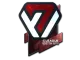 Sticker | Avangar (Foil) | Boston 2018
