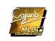 Sticker | cajunb (Gold) | MLG Columbus 2016