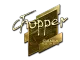 Sticker | chopper (Gold) | Boston 2018