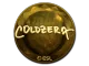 Sticker | coldzera (Gold) | Katowice 2019