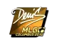 Sticker | denis (Gold) | MLG Columbus 2016