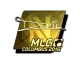 Sticker | DEVIL (Gold) | MLG Columbus 2016