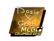 Sticker | Dosia (Gold) | MLG Columbus 2016