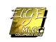 Sticker | EliGE (Gold) | MLG Columbus 2016