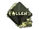 Sticker | FalleN (Gold) | Rio 2022