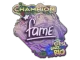 Sticker | fame (Champion) | Rio 2022