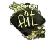 Sticker | FL1T (Gold, Champion) | Rio 2022