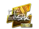 Sticker | flusha (Foil) | Atlanta 2017