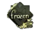 Sticker | frozen (Gold) | Rio 2022