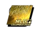 Sticker | GeT_RiGhT (Gold) | MLG Columbus 2016