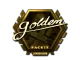 Sticker | Golden (Gold) | London 2018