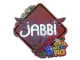 Sticker | jabbi (Glitter) | Rio 2022