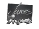 Sticker | James | Cologne 2015