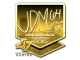 Sticker | jdm64 (Gold) | Cluj-Napoca 2015