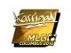 Sticker | karrigan (Gold) | MLG Columbus 2016