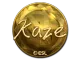 Sticker | Kaze (Gold) | Katowice 2019