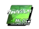 Sticker | markeloff (Foil) | MLG Columbus 2016