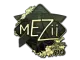 Sticker | mezii (Gold) | Rio 2022