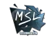 Sticker | MSL (Foil) | Cologne 2016