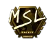 Sticker | MSL (Gold) | London 2018