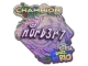 Sticker | n0rb3r7 (Champion) | Rio 2022