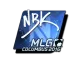 Sticker | NBK- (Foil) | MLG Columbus 2016