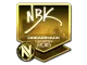 Sticker | NBK- (Gold) | Cluj-Napoca 2015