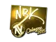 Sticker | NBK- (Gold) | Cologne 2015