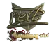 Sticker | NertZ (Gold) | Shanghai 2024