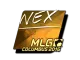 Sticker | nex (Gold) | MLG Columbus 2016