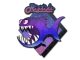 Sticker | Purple Jaggyfish