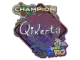 Sticker | qikert (Glitter