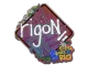 Sticker | rigoN (Glitter) | Rio 2022