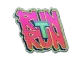 Sticker | Run T