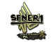 Sticker | SENER1 (Gold) | Antwerp 2022