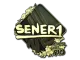 Sticker | SENER1 (Gold) | Rio 2022