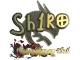 Sticker | sh1ro (Gold) | Shanghai 2024