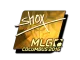 Sticker | shox (Gold) | MLG Columbus 2016