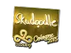 Sticker | Skadoodle (Gold) | Cologne 2015