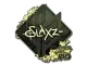 Sticker | slaxz- (Gold) | Rio 2022